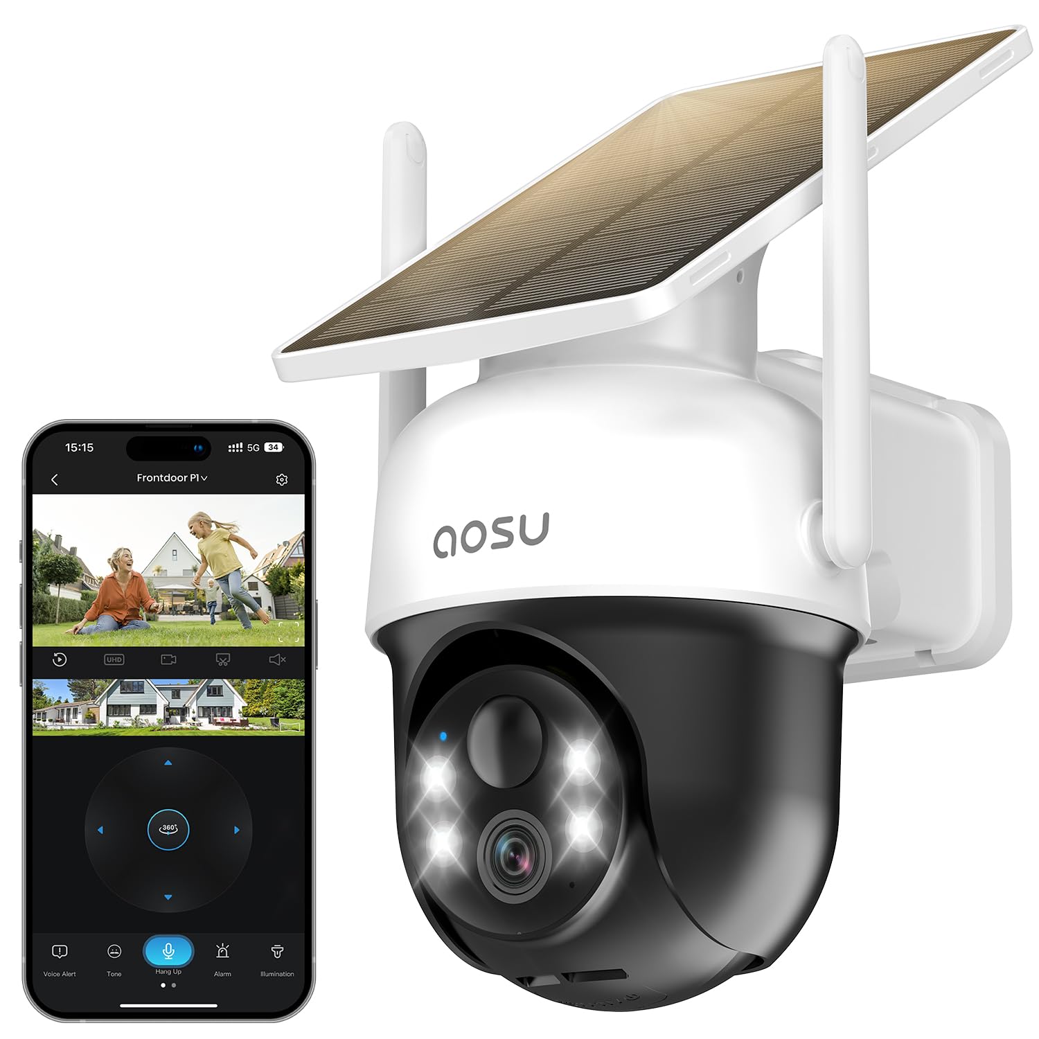 Aosu - Camera de surveillance sans file