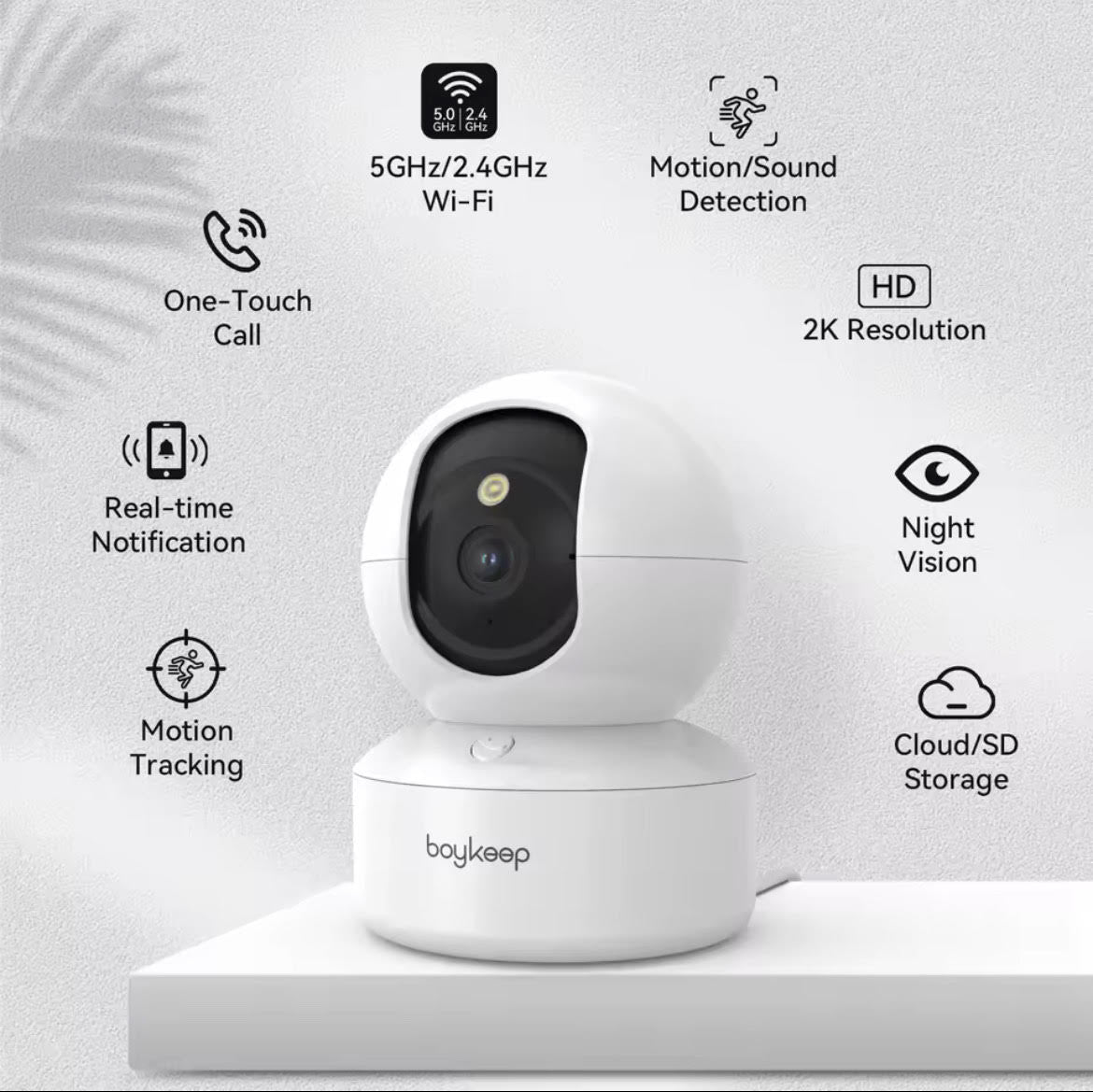 BoyKeep - Camera d'intérieur intelligente